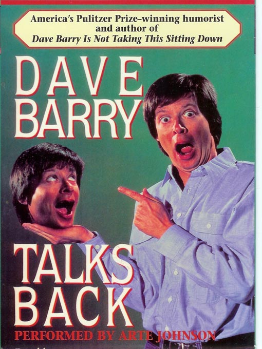 Title details for Dave Barry Talks Back by Dave Barry - Wait list